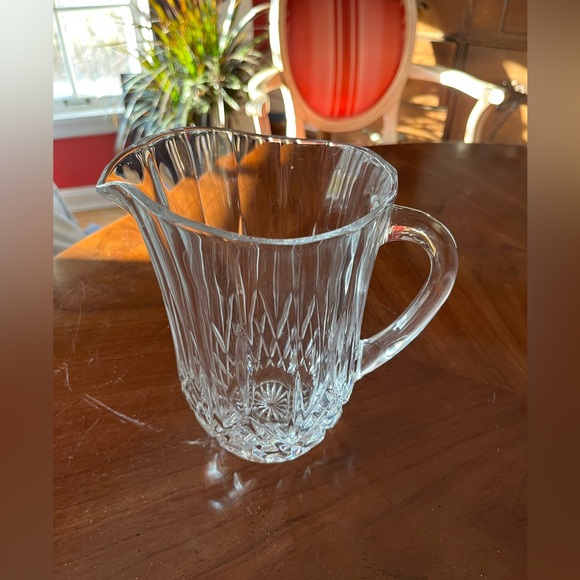 Exquisite VTG Royal Crystal Rock Opera Cut Clear Glass Crystal 32oz Pitcher - Picture 9 of 9